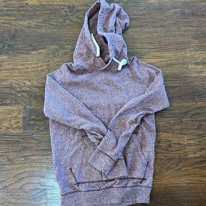 American Eagle Hoodie Maroon Heathered - size XS